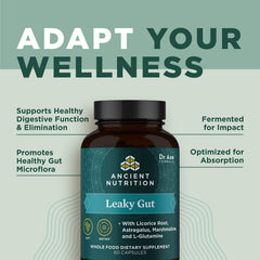 Key ingredients: licorice root, astragalus, marshmallow, and L-glutamine