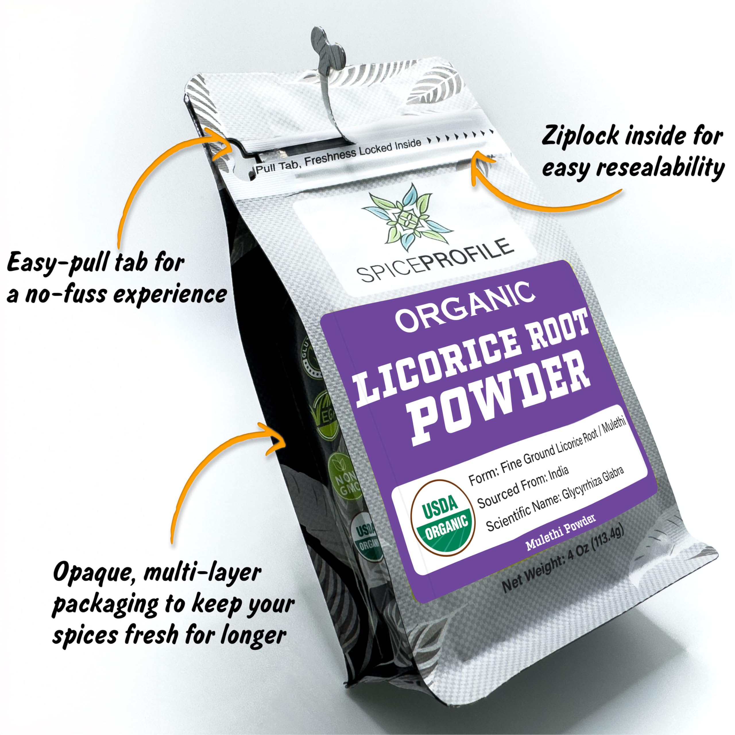 Ethically sourced licorice root from India