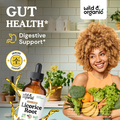Ingredient panel featuring licorice root extract