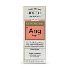 Applying Liddell Letting Spray under the tongue