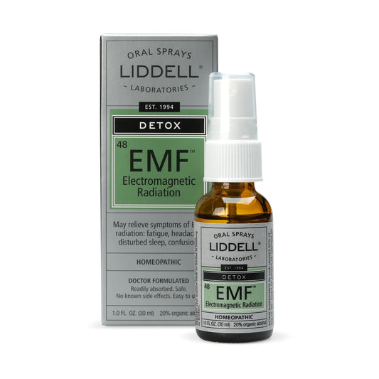 Liddell EMF Radiation Homeopathic Spray bottle front view 1oz