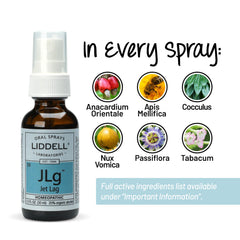 Made in USA stamp on Liddell Jet Lag Remedy