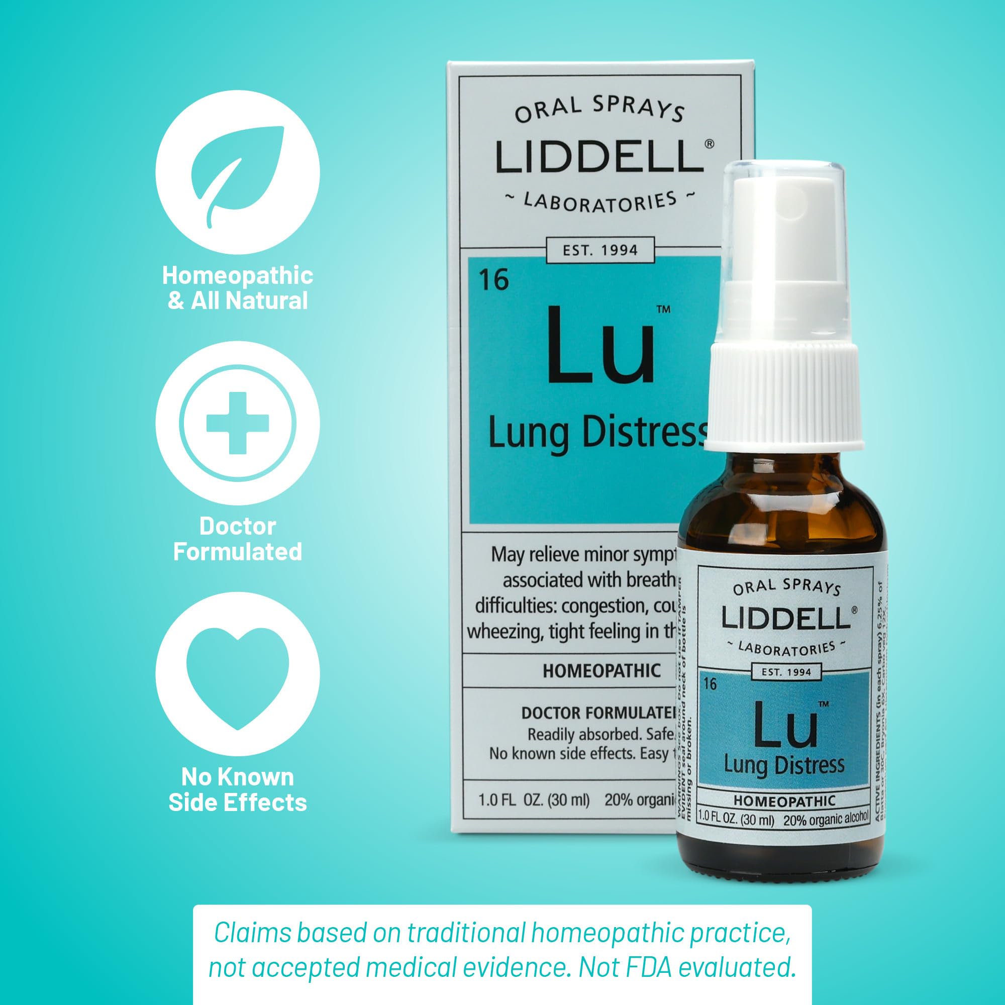 USA-made Liddell Lung Distress seal and kit