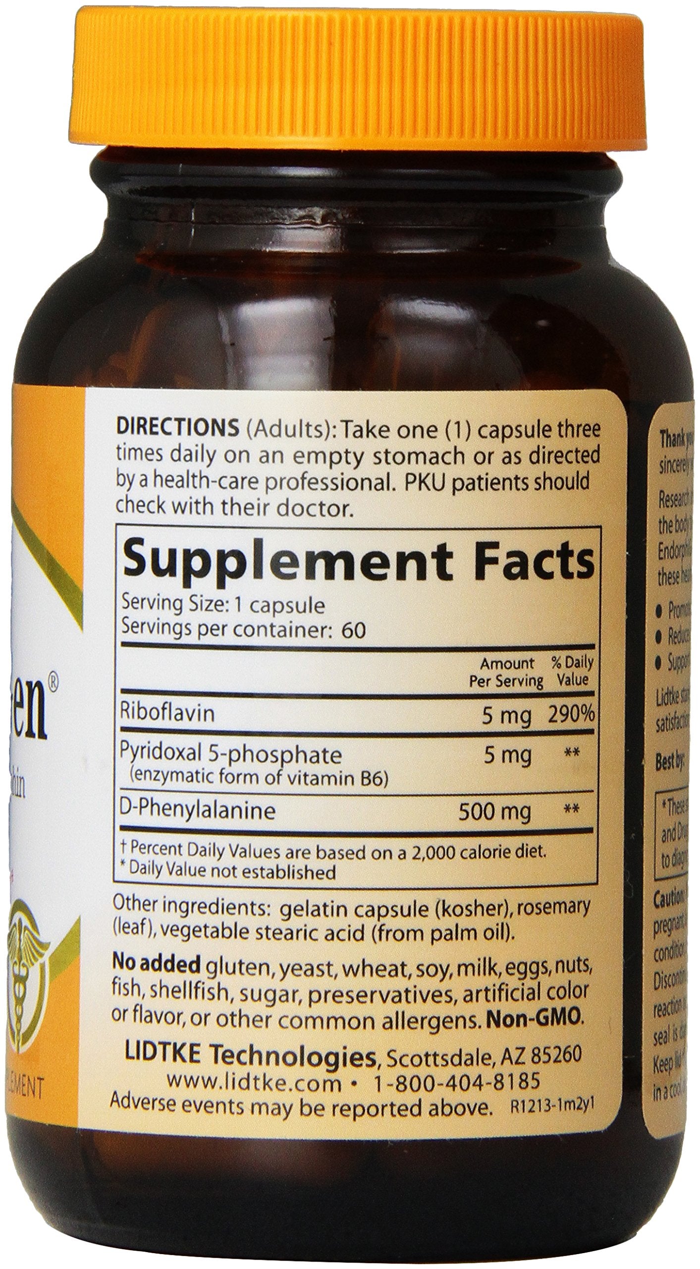 Close-up of Endorphigen Capsules pills