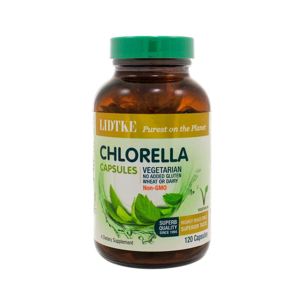 Lidtke Technologies Chlorella 120C bottle