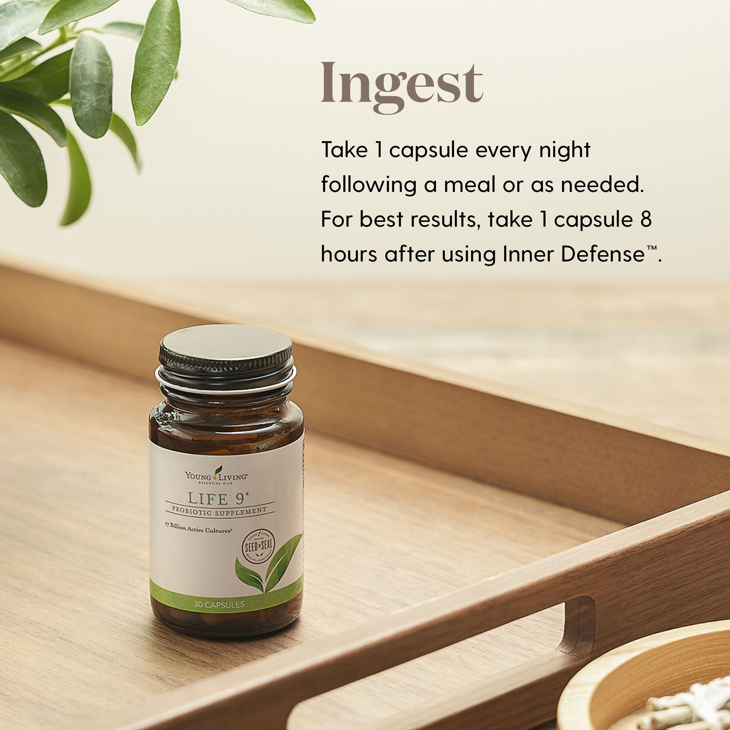 Shelf-stable Life 9 Probiotic packaging