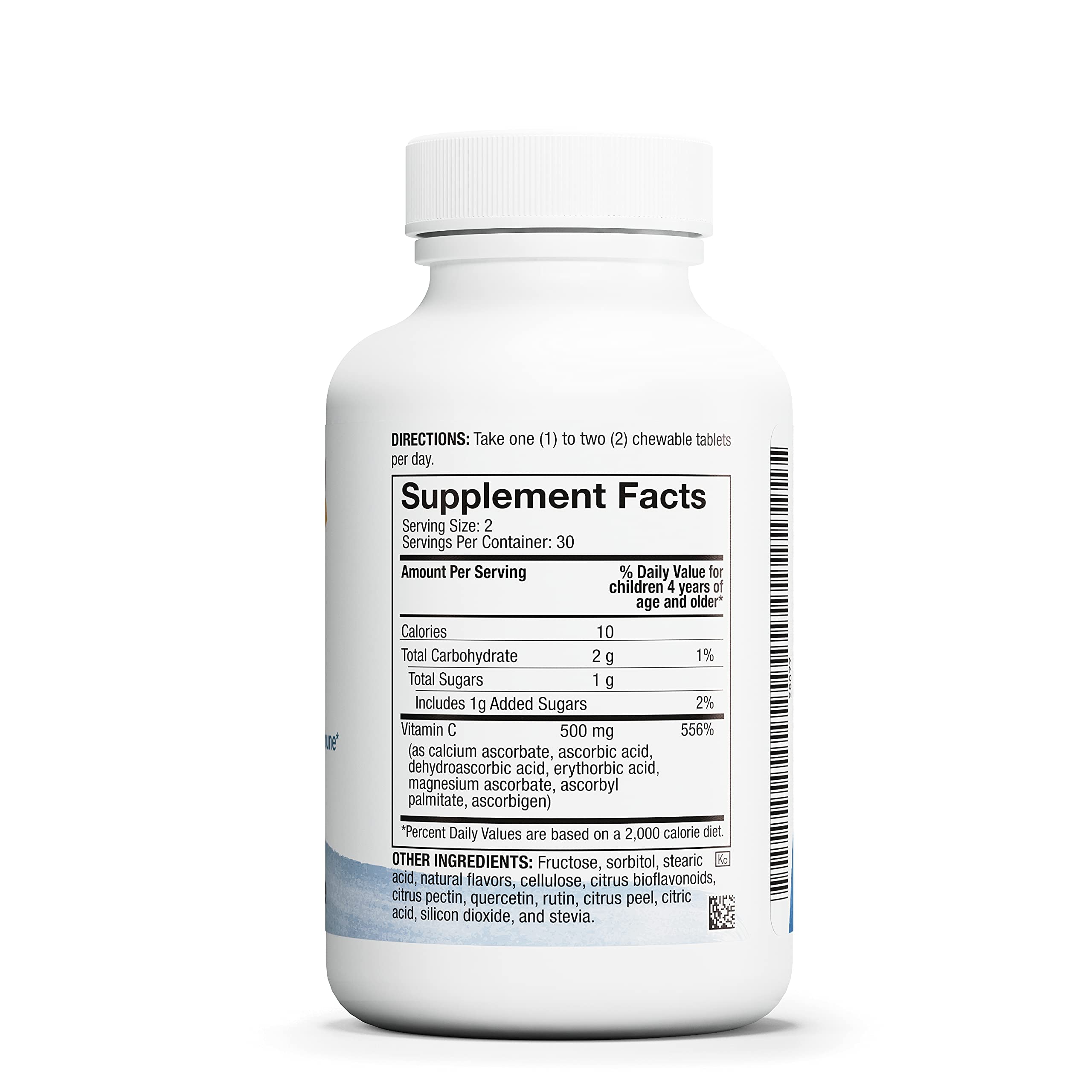 Close-up of Life C Citrus chewable tablets