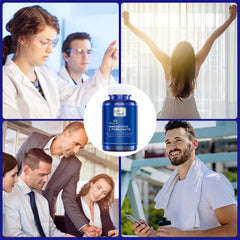 Lifestyle image highlighting sleep quality and energy support