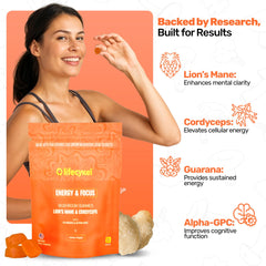 Guarana and Cordyceps for natural energy