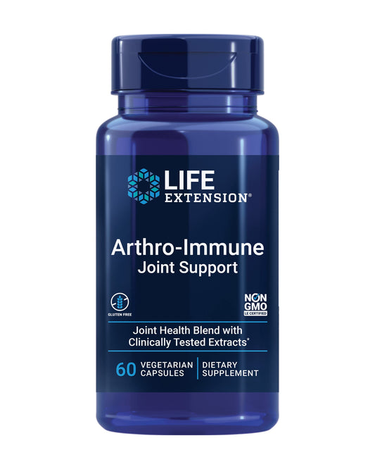 Life Extension Arthro-Immune Joint Support bottle on a white background