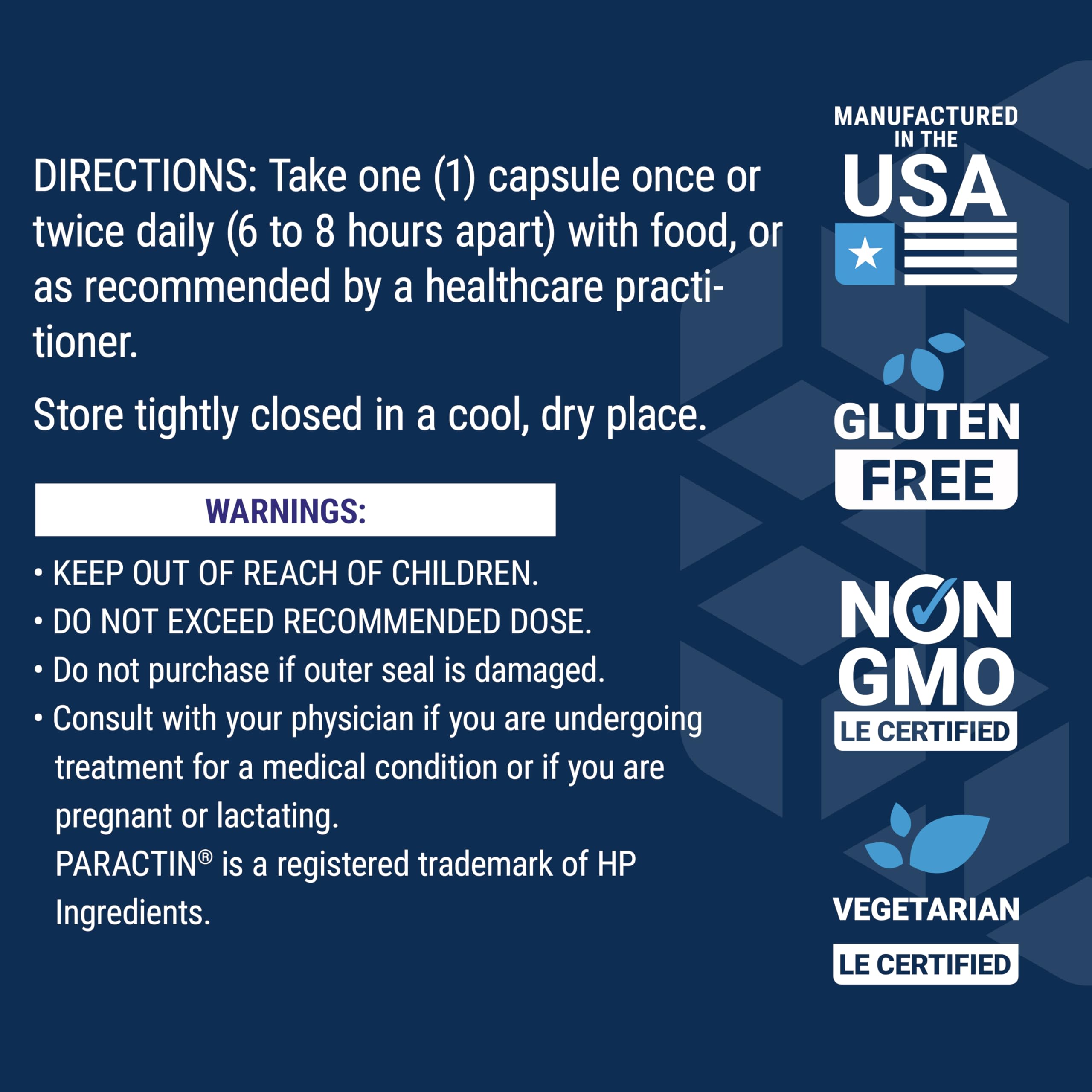 Vegetarian and non-GMO icons associated with Arthro-Immune Joint Support