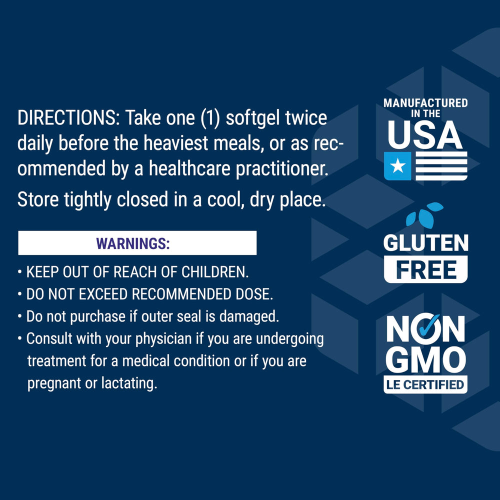 Close-up of natural ingredients and softgels