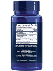 Blueberry extract capsules for heart health