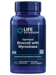 Life Extension Optimized Broccoli with Myrosinase bottle and capsules