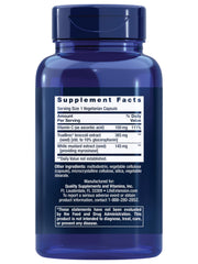 Close-up of broccoli seed extract and myrosinase illustration