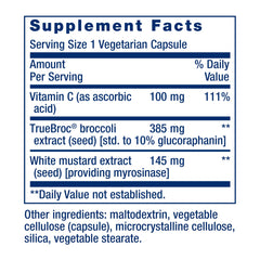 Package front of Life Extension Broccoli supplement