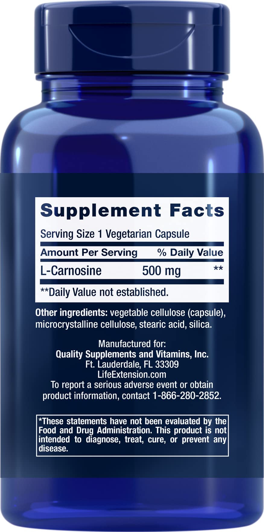 Concept image illustrating healthy aging with carnosine supplement
