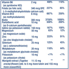 Close-up of the product label for Life Extension Children's Formula Mix