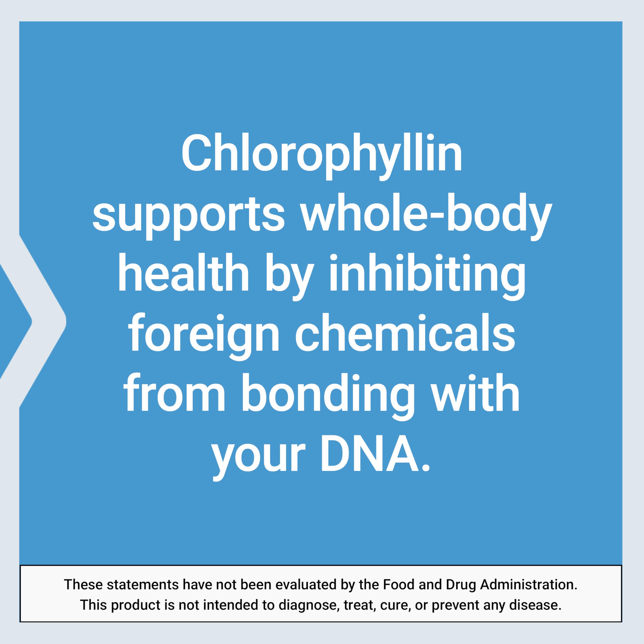 Gluten-free Life Extension Chlorophyllin capsules