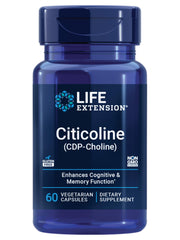 Life Extension Citicoline bottle with label
