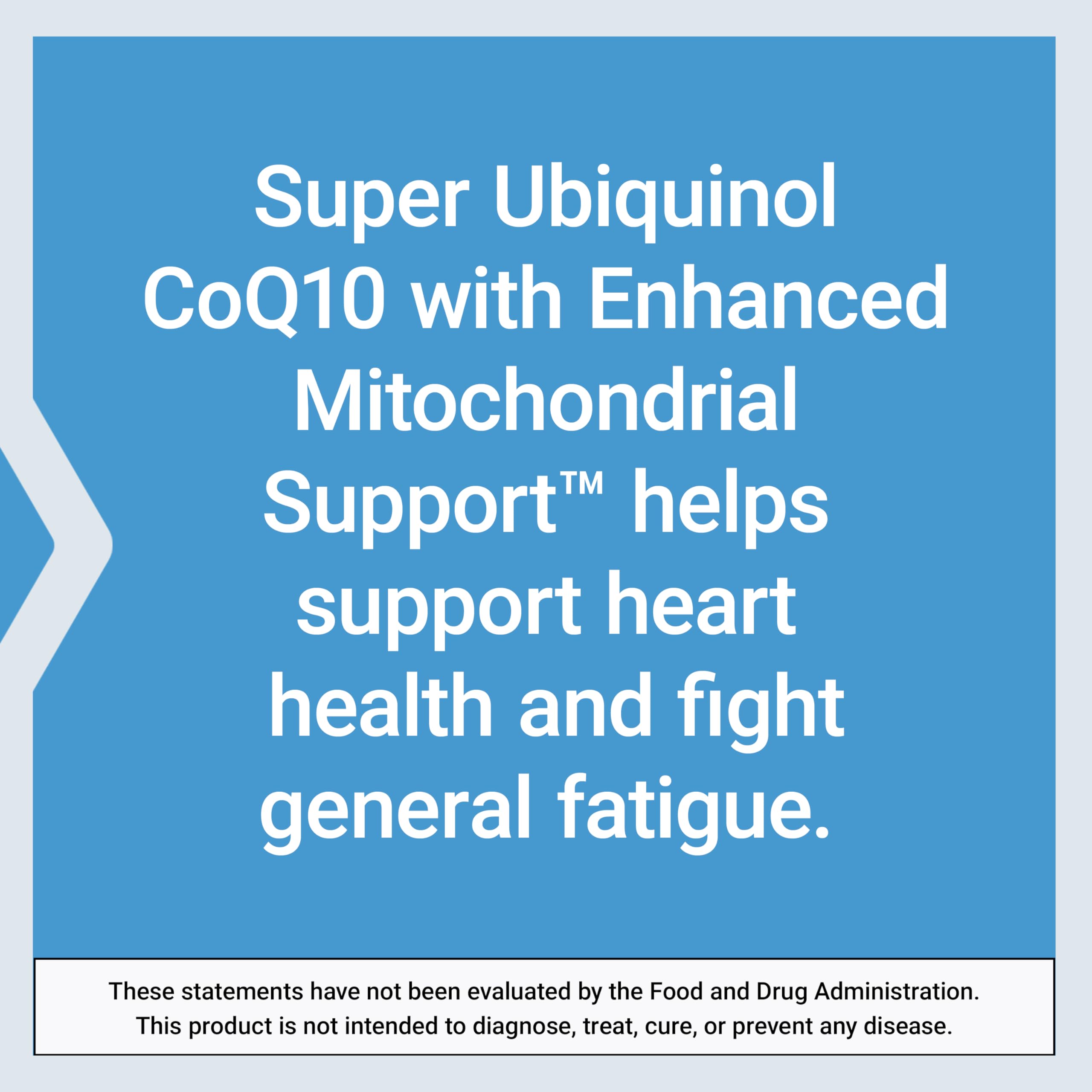 Life Extension CoQ10 energy-support capsules for daily wellness.