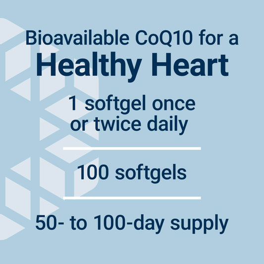 CoQ10 ubiquinol bottle