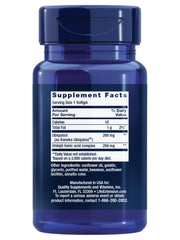 Bottle of ubiquinol CoQ10 with shilajit supplement