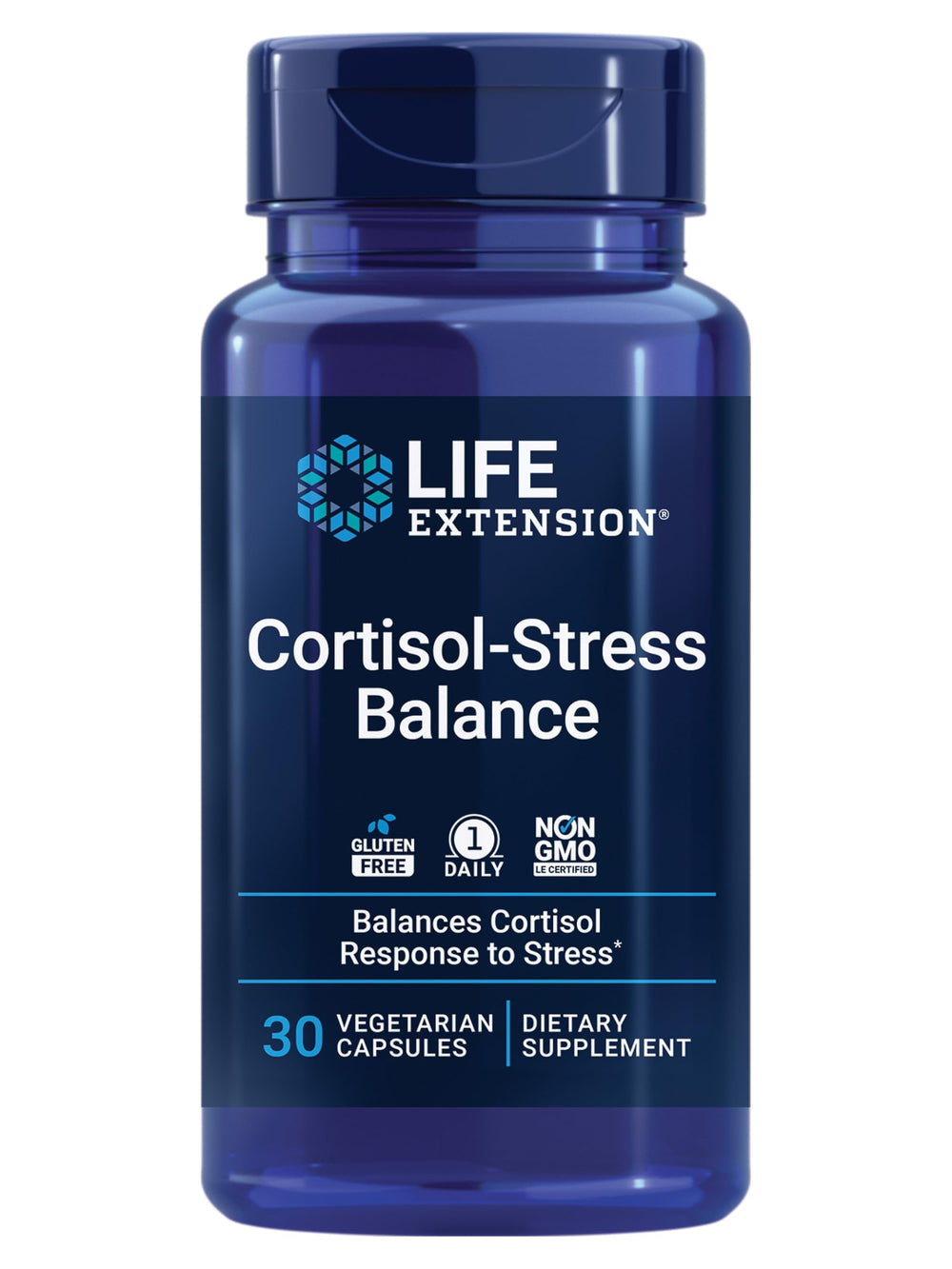 Cortisol-Stress Balance bottle and label