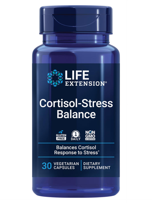 Cortisol-Stress Balance bottle and label