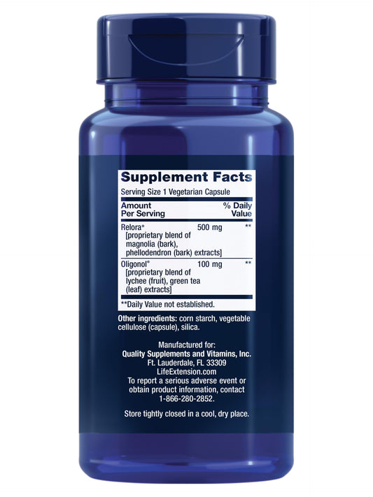 Relora Magnolia Bark and Phellodendron plant extracts