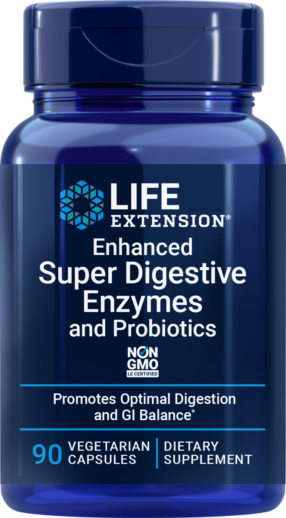 Life Extension Enhanced Super Digestive Enzymes and Probiotics bottle