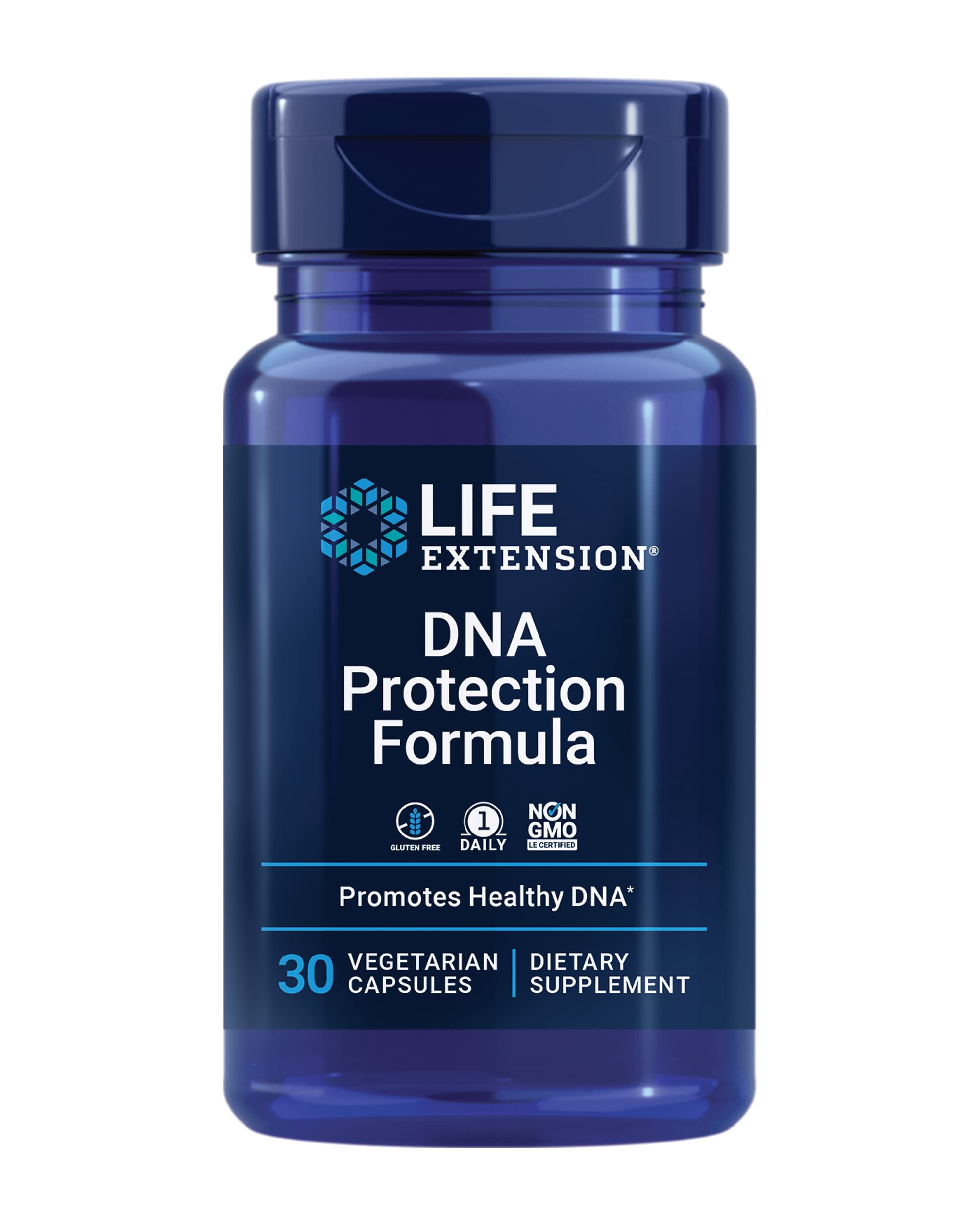Life Extension DNA Protection Formula bottle on white background