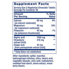 Calcium carbonate and magnesium carbonate for esophageal comfort