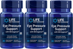 Pack of 3 Life Extension Eye Pressure Support with Mirtogenol Vcaps products