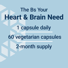 Graphic icons indicating B2, B6, B12 and folate