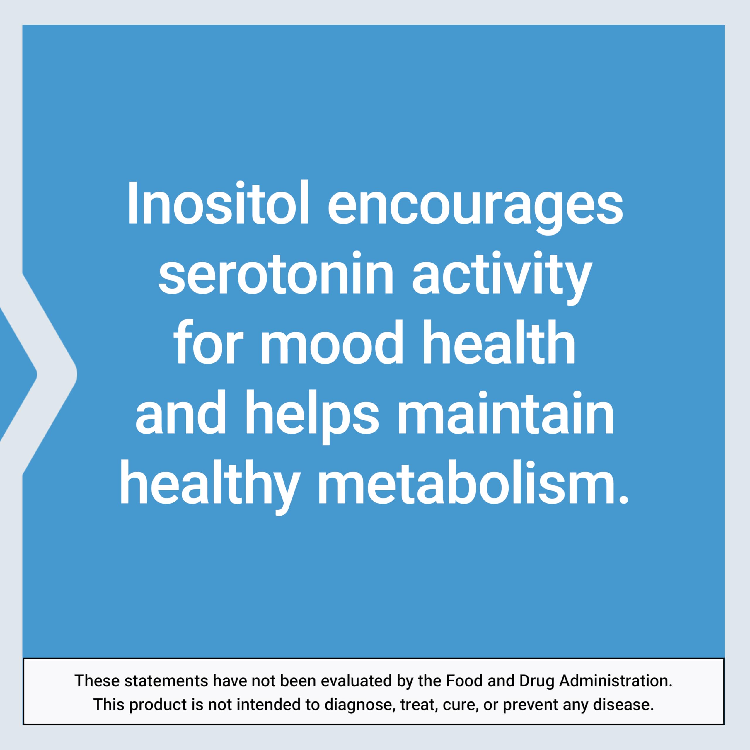 Life Extension Inositol Caps USA-made manufacturing banner signals quality