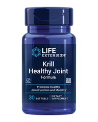 Life Extension Krill Healthy Joint Formula bottle and label