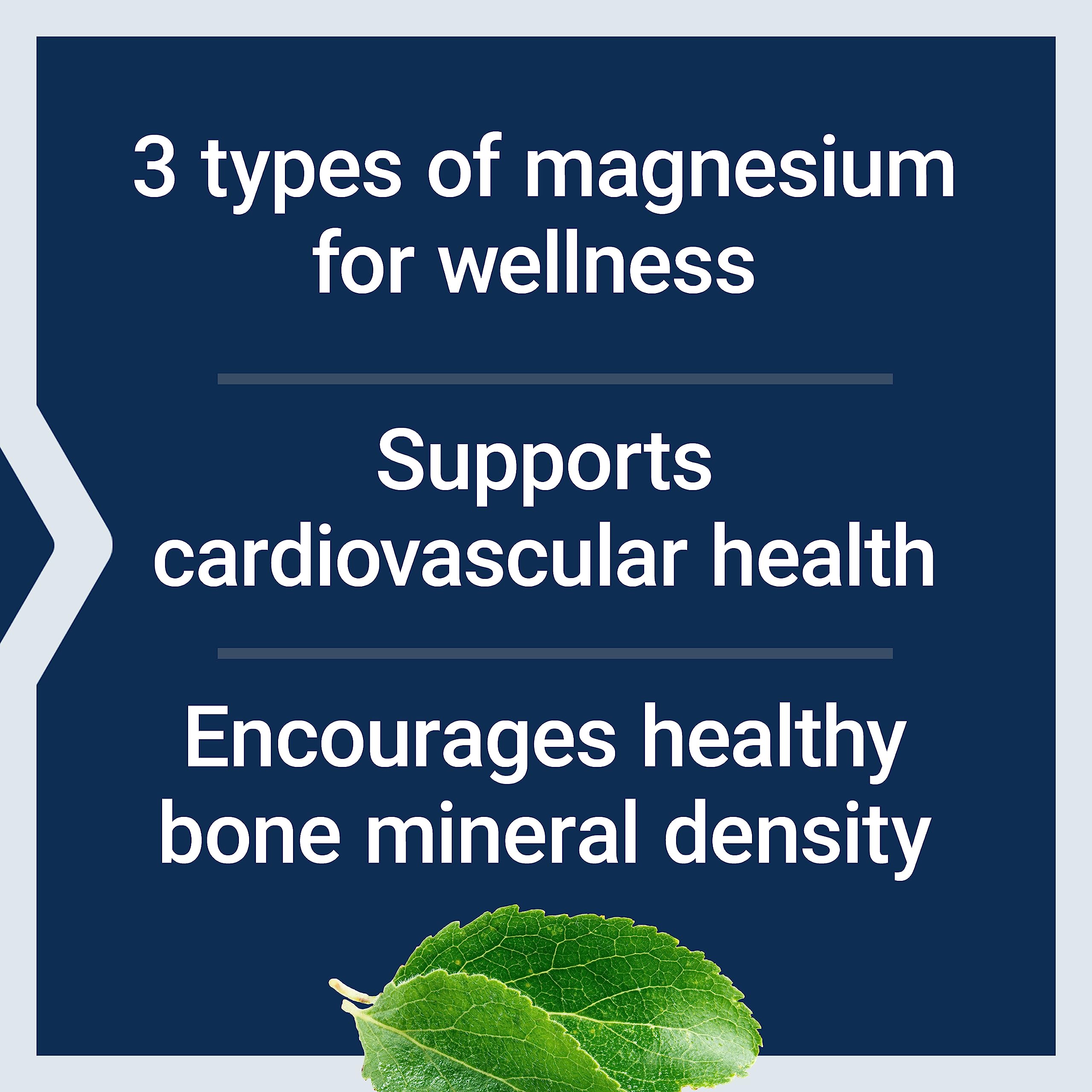 Magnesium supports strong bones and bone mineralization