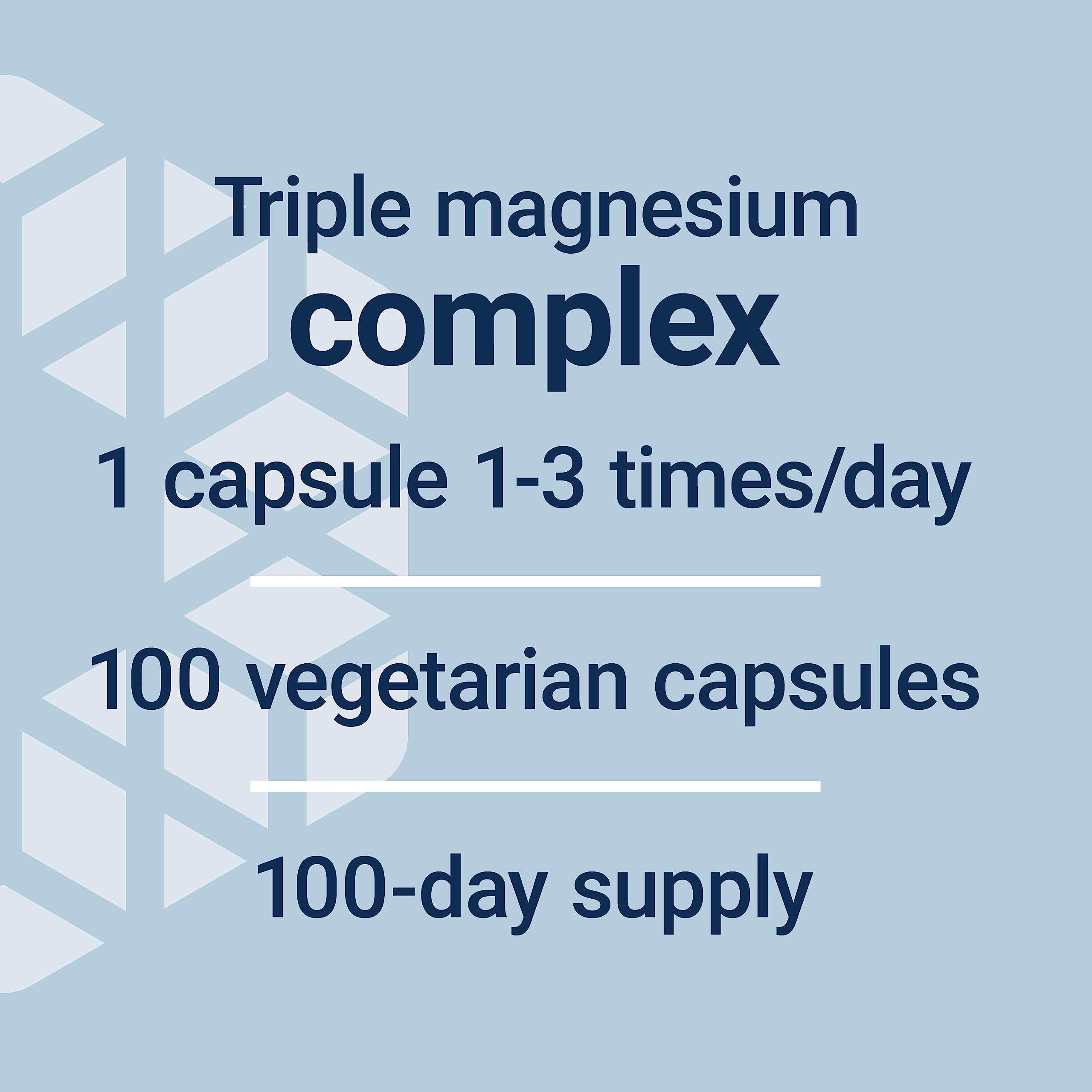 Triple magnesium complex supports metabolism and nerve/brain health