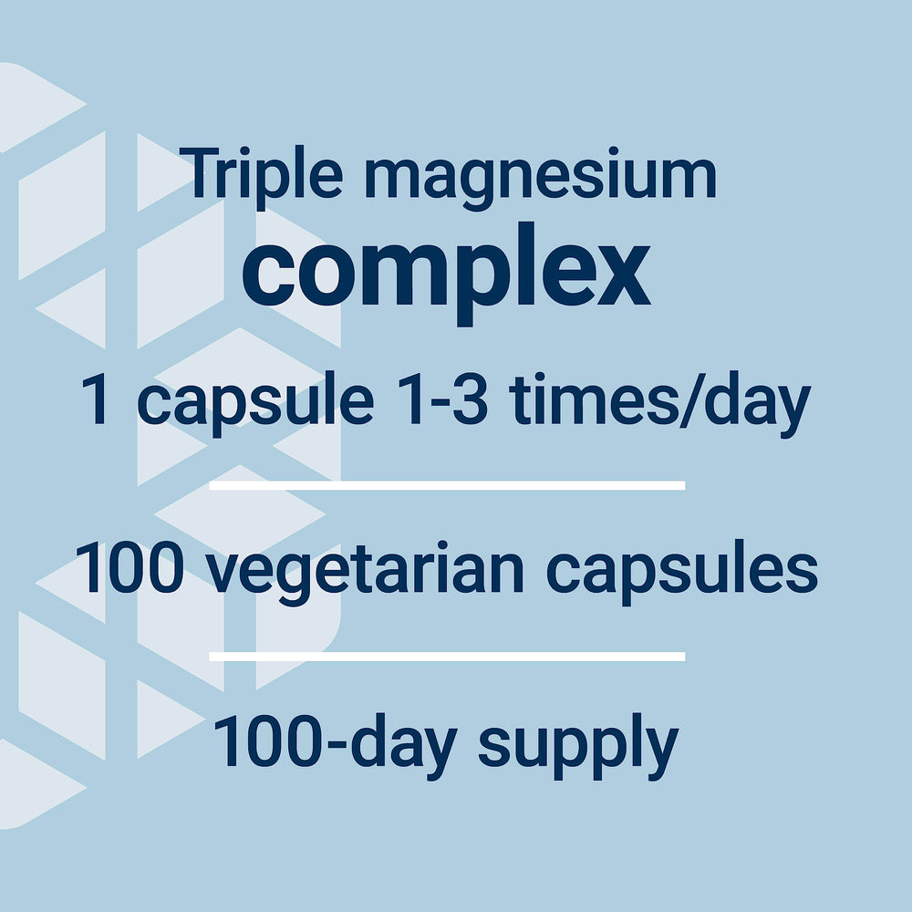 Triple magnesium complex supports metabolism and nerve/brain health