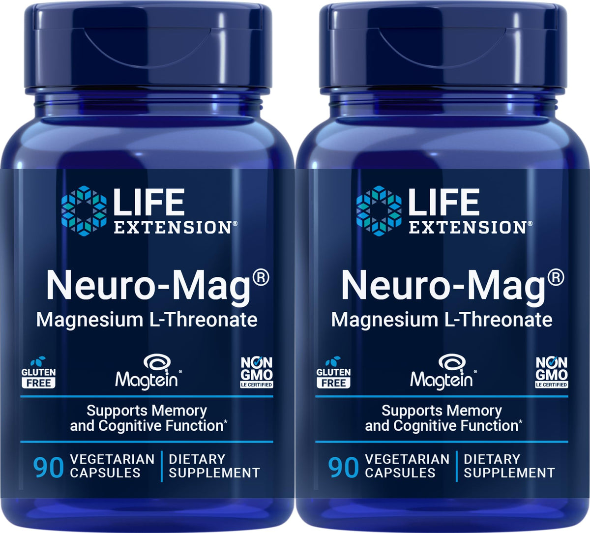 Life Extension Neuro-mag Magnesium L-threonate bottle front