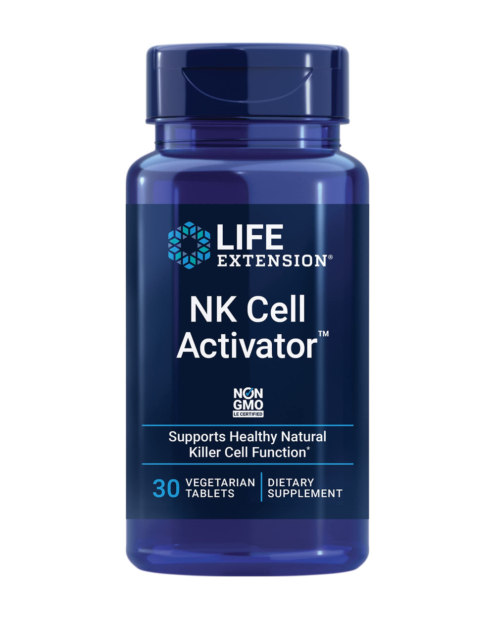 Life Extension NK Cell Activator bottle with 30 tablets