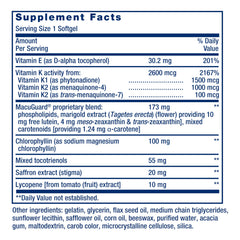 MacuGuard carotenoids blend for eye health