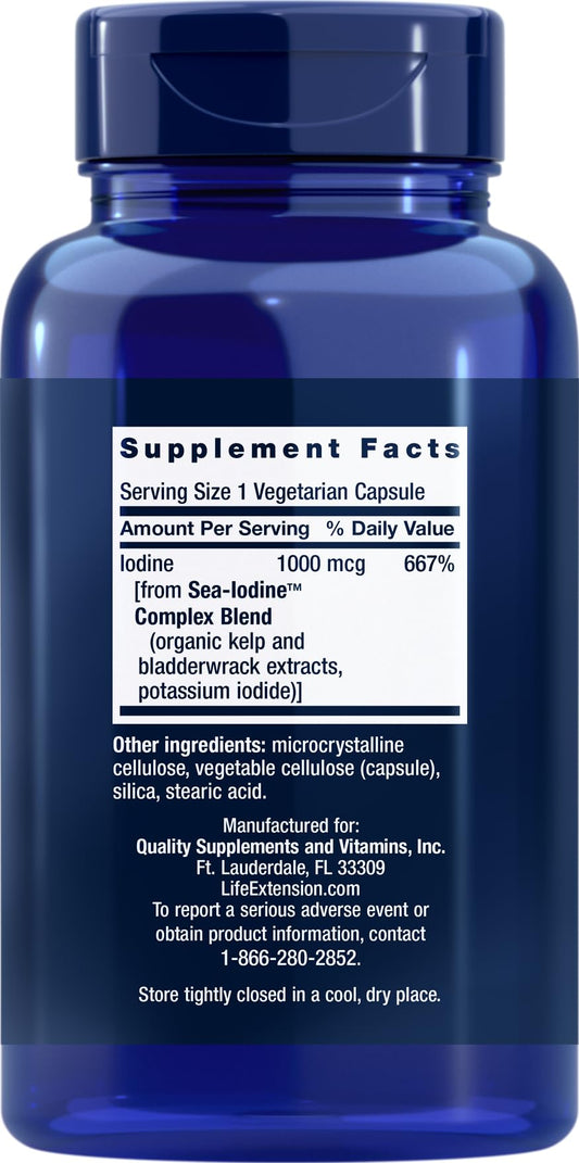 Sea iodine ingredients from organic marine algae