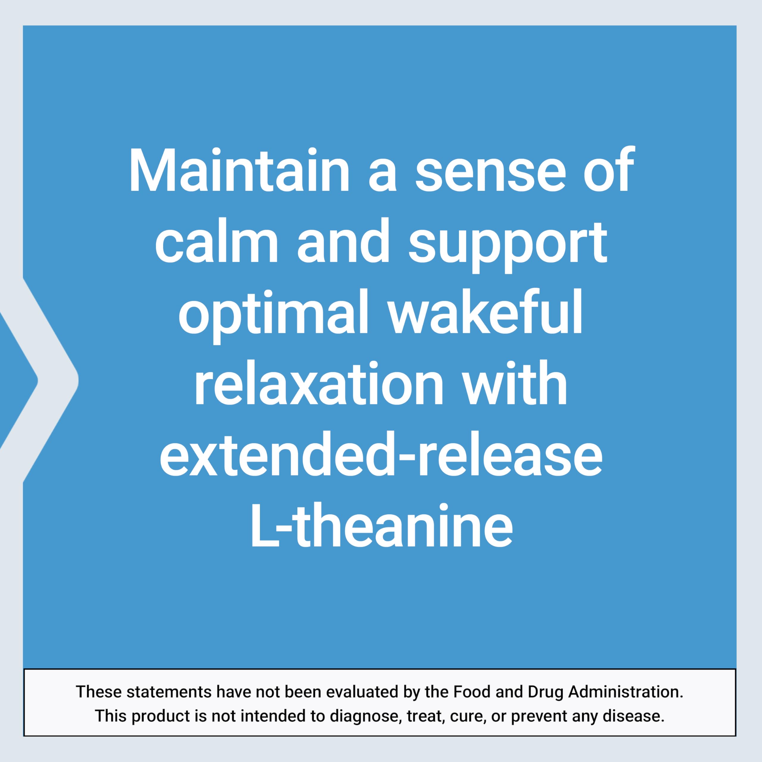 Brain wave visualization indicating wakeful relaxation with L-theanine