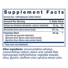 Illustration of flavonoid blend (quercetin, myricetin, myricitrin)