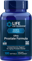 Life Extension Ultra Prostate Formula bottle with 100 softgels