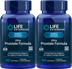 Two Life Extension Ultra Prostate Formula bottles pack