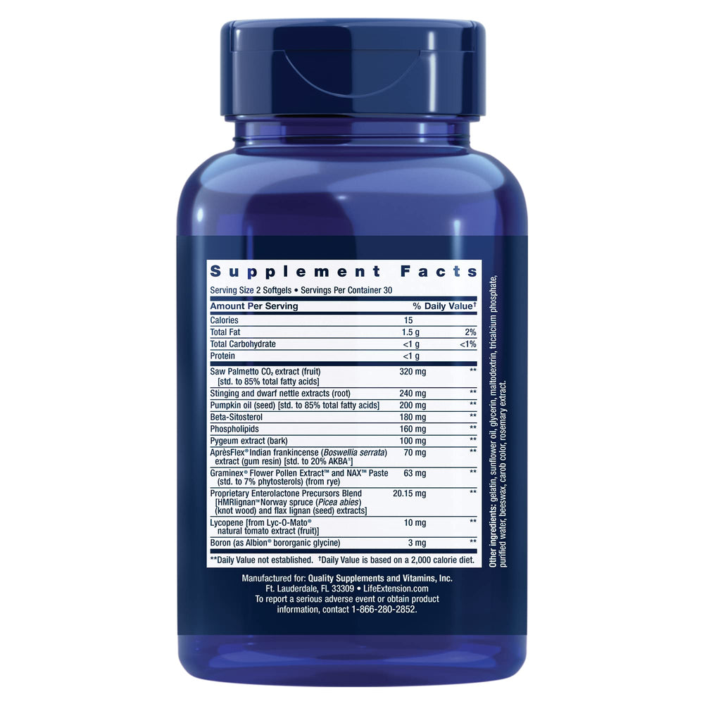 Ultra Prostate Formula softgels close-up