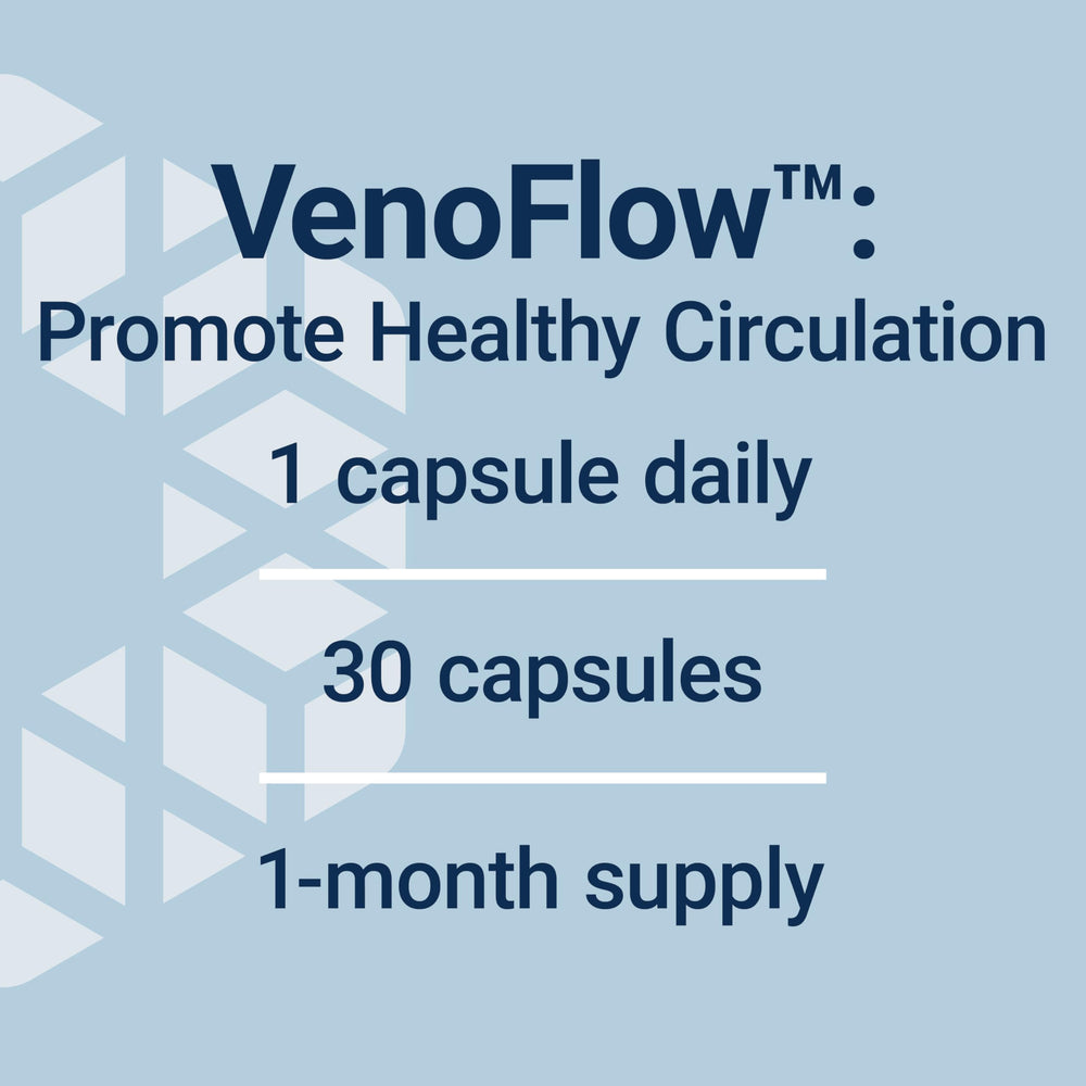 Life Extension VenoFlow capsules dispensing scene for daily dosage convenience.